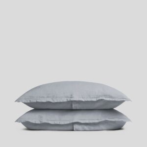 Linen Sham Set (Sky)